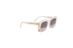 CELINE STELLA SQUARE TRANSPARENT BEIGE GRADIENT LENSES