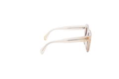 CELINE STELLA SQUARE TRANSPARENT BEIGE GRADIENT LENSES