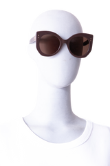 FENDI PEEKABOO CATEYE ACETATE BROWN