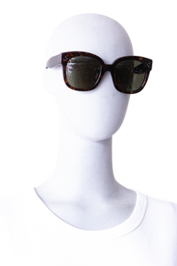 CELINE NEW AUDREY BUTTERFLY ACETATE TORTOISE