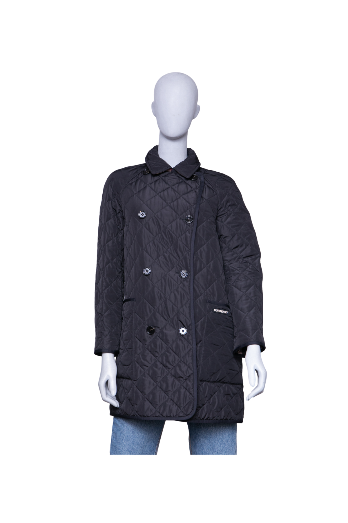 BURBERRY JACKET TYTHING NYLON BLACK