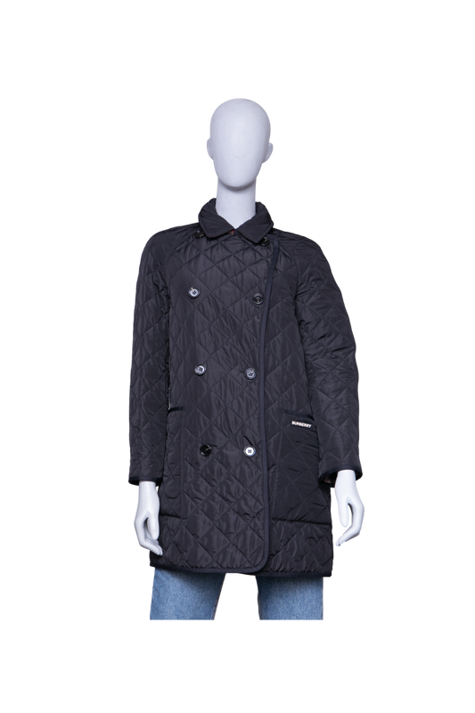 BURBERRY JACKET TYTHING NYLON BLACK