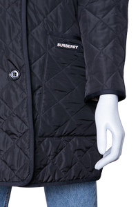 BURBERRY JACKET TYTHING NYLON BLACK