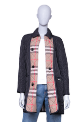BURBERRY JACKET TYTHING NYLON BLACK