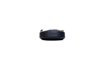 CHANEL QUILTED HALF MOON BLK CAVIAR GOLD