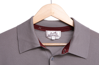 HERMÈS POLO-SHIRT WOOL GREY