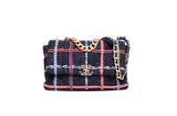 CHANEL 19 FLAP TWEED LARGE MULTICOLOR