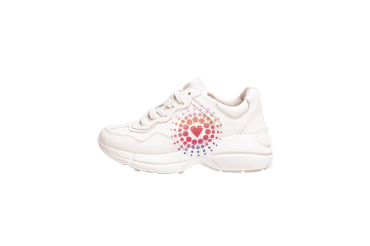 GUCCI SNEAKER RHYTON LOVE PARADE BEIGE - 33 BR