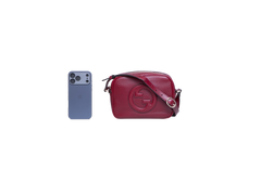 GUCCI BLONDIE SMALL CAMERA BAG WINE