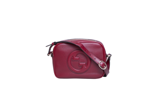 GUCCI BLONDIE SMALL CAMERA BAG WINE
