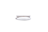 BOTTEGA COBBLE MESSENGER NAPPA INTRECCIATO WHITE