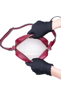 GUCCI BLONDIE SMALL CAMERA BAG WINE