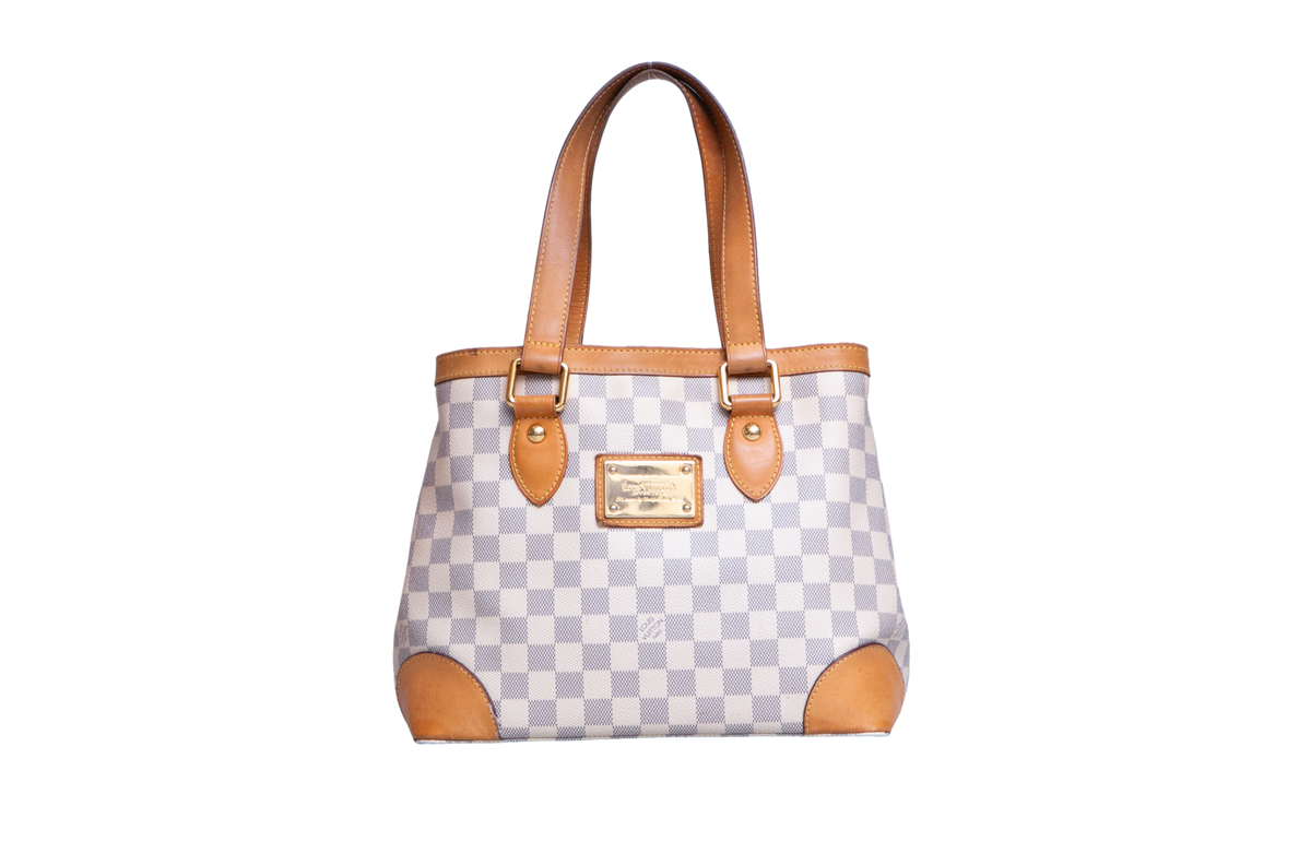 LV HAMPSTEAD PM CANVAS DAMIER AZUR