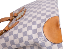 LV HAMPSTEAD PM CANVAS DAMIER AZUR