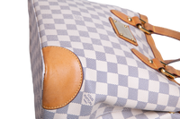 LV HAMPSTEAD PM CANVAS DAMIER AZUR
