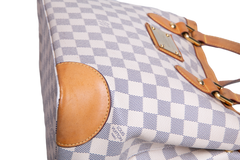 LV HAMPSTEAD PM CANVAS DAMIER AZUR