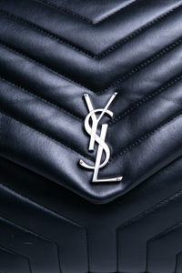 YSL LOULOU LARGE LEATHER BLACK