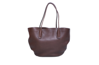 THE ROW ALGER LEATHER BROWN