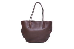 THE ROW ALGER LEATHER BROWN