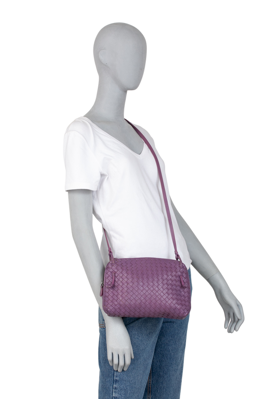 BOTTEGA VENETA MINI NODINI ROXA