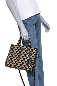 PRADA SYMBOLE TOTE JACQUARD SMALL
