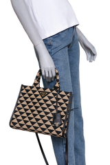 PRADA SYMBOLE TOTE JACQUARD SMALL