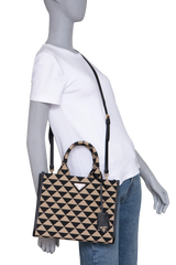 PRADA SYMBOLE TOTE JACQUARD SMALL