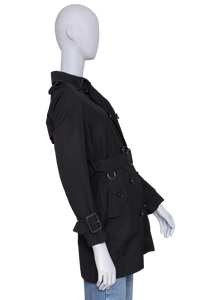 BURBERRY TRENCH COAT ESTABLISHED 1856 BLACK