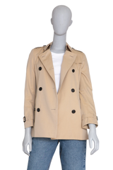 BURBERRY TRENCH COAT ESTABLISHED 1856 BEIGE