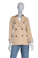 BURBERRY TRENCH COAT ESTABLISHED 1856 BEIGE