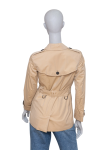 BURBERRY TRENCH COAT ESTABLISHED 1856 BEIGE