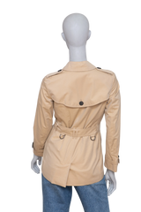 BURBERRY TRENCH COAT ESTABLISHED 1856 BEIGE