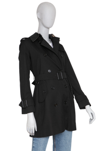 BURBERRY TRENCH COAT HERITAGE SLIM BLACK