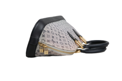 LV ALMA HORIZONTAL MINI LIN NAVY