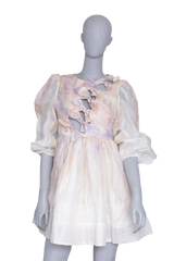 ZIMMERMANN DRESS MINI RHYTHMIC KNOT