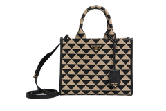 PRADA SYMBOLE TOTE JACQUARD SMALL