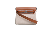 HERMÈS HERBAG ZIP RETOURNE 20 ECRU/BEIGE/FAUVE