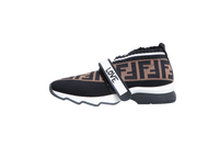 FENDI TRAINERS ROCKOKO KINIT FF ZUCCA - 34 BR