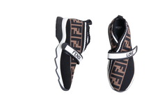 FENDI TRAINERS ROCKOKO KINIT FF ZUCCA - 34 BR