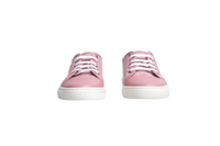 GUCCI SNEAKERS GG CANVAS AND LEATHER LOW PINK - 37 BR