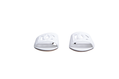 DG SANDAL FLAT CIABATTA BIANCO DG LOGO 2025 - 36 BR