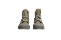 CELINE BOOTS PATAPAN CANVAS KHAKI - 36 BR