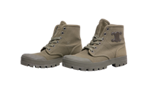 CELINE BOOTS PATAPAN CANVAS KHAKI - 36 BR