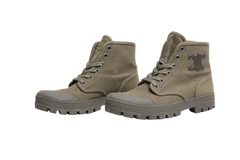 CELINE BOOTS PATAPAN CANVAS KHAKI - 36 BR