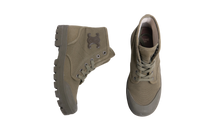 CELINE BOOTS PATAPAN CANVAS KHAKI - 36 BR
