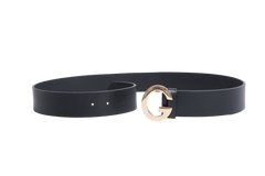 GUCCI CINTO G BUCKLE LARGE BLACK