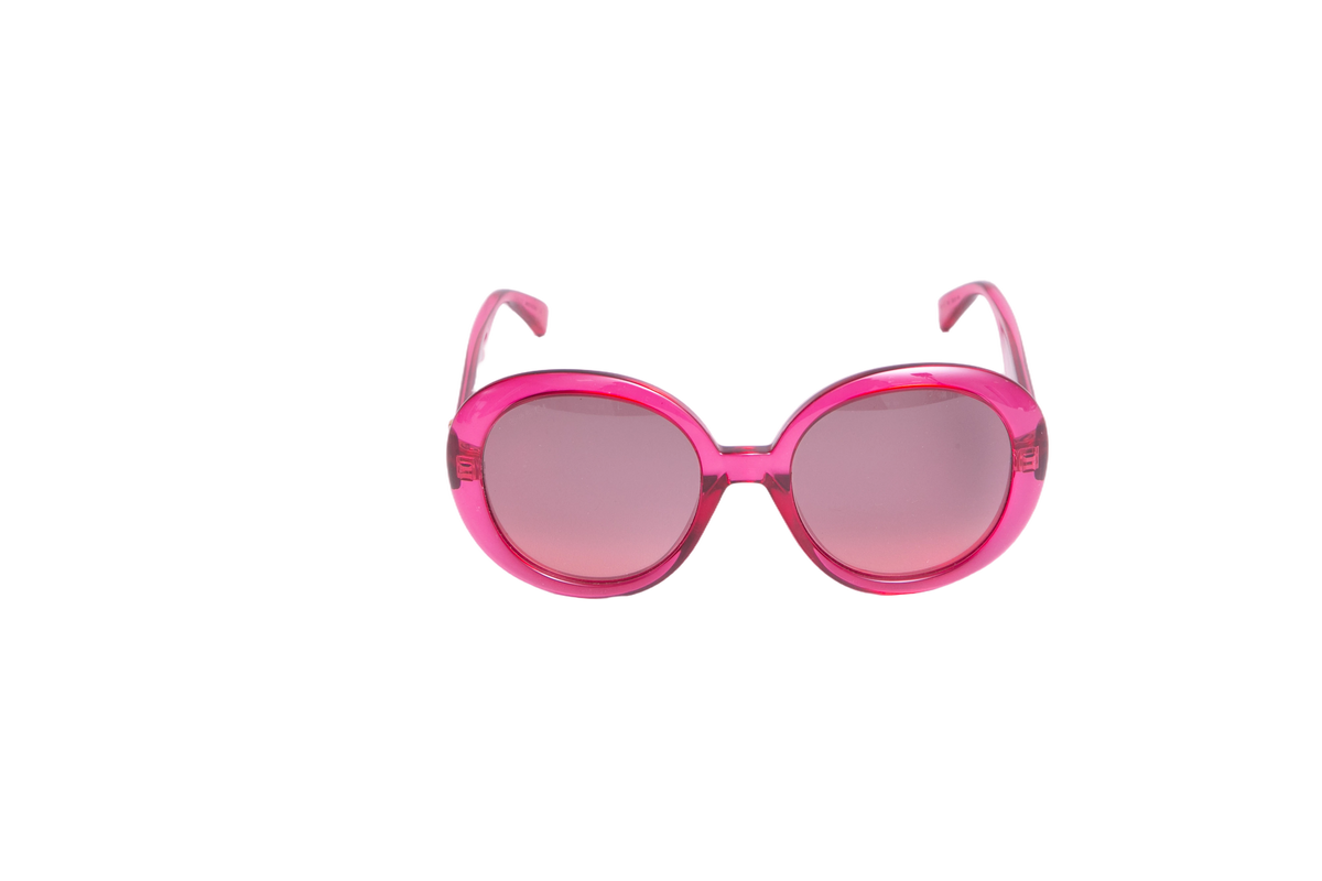 GUCCI ROUND GG ACETATE PINK