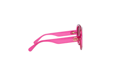 GUCCI ROUND GG ACETATE PINK