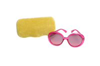 GUCCI ROUND GG ACETATE PINK