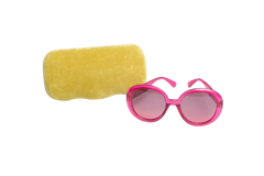 GUCCI ROUND GG ACETATE PINK
